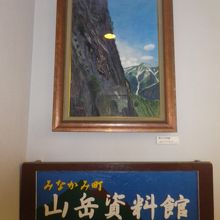 資料館は2階にあります