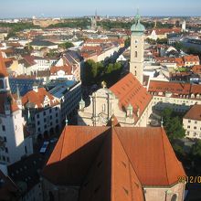 ミュンヘンの家並み