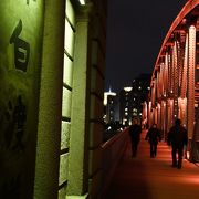 橋からの眺めが、私の上海