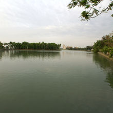 清澄湖。日月潭にどこか似ている。