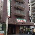 綱島街道に面したビジネスホテル