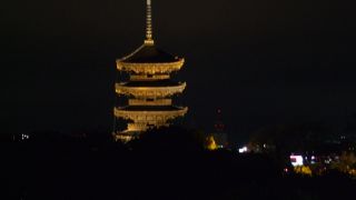 東寺のライトアップ