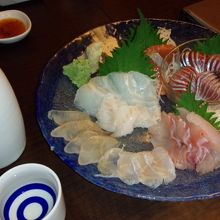 ほっけや鰊など北海道ならではのお刺身