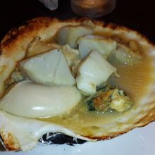 帆立バター焼き