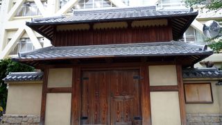 茨木城の本丸があった場所