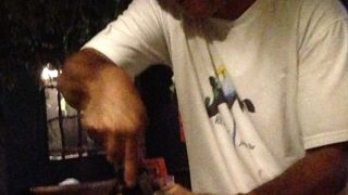 シャコガイをお刺身にしてくれます