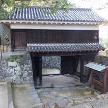 開いていた不開門