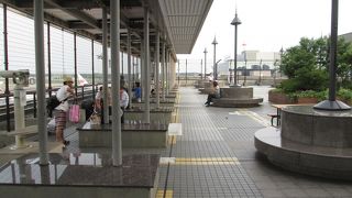 ２カ所見学デッキがある