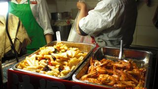 夜の河坊街は、Ｂ級グルメの宝庫