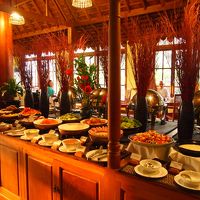 朝食会場です。