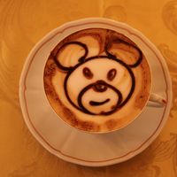 朝食のカプチーノ　その３（クマ）