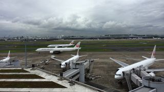 日本航空の方も改装をしています。