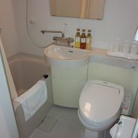 大浴場はなく、ユニットバスです