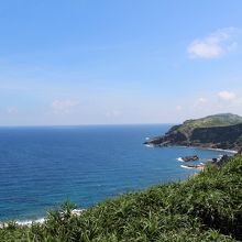 立ち入り禁止の先に絶景ポイントがあります。