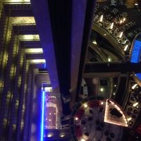 ホテルの中から