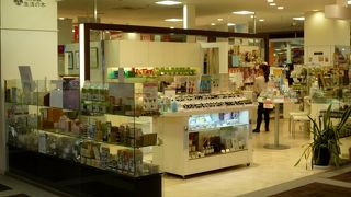 ハーブティーの試飲をやっている時もある