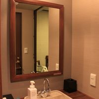 広い洗面台には大風量のイオンドライヤー