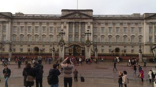 衛兵交代式は見れなかったけど･･･