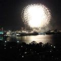バルコニーからの花火！