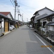 宮本武蔵初決闘の場がある宿場町