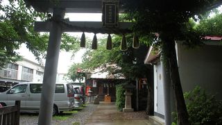 坂をしばらく登って行ったところ