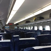 普通席の車両です。