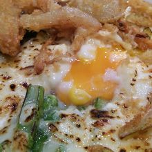 焼きカレー♪真ん中に卵が入ってます。