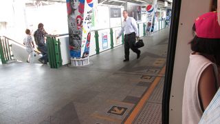 変わらない駅、ホーム