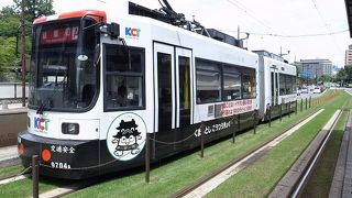 便利な市電で熊本城へ