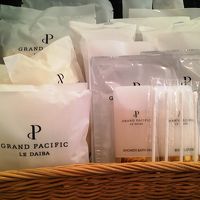 アメニティの充実ぶりはさすがです。