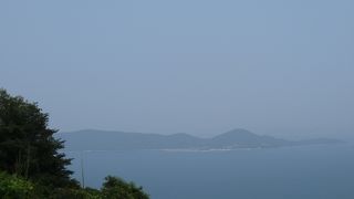 天気がいいと瀬戸内海が