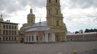 世界遺産になったサンクトペテルブルク発祥の地です。