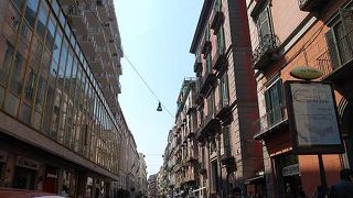 ナポリの目抜き通り