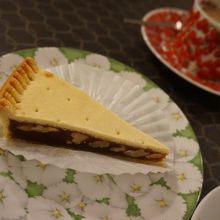 クルミのタルト