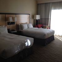 部屋は広いです。