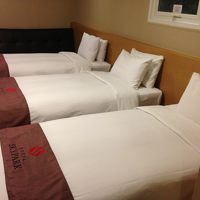 ベッド自体はコンパクトでしたが女性なら問題なし！