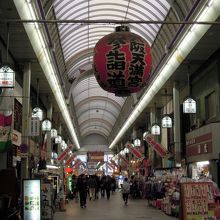 円満宮に近い天神橋筋２丁目商店街