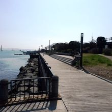 富士山もみえる美しい江の島海岸道