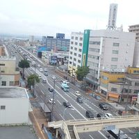 客室から西方向の眺め