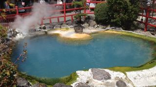 地獄めぐりのうちのひとつ!鬼が待ちかまえます。