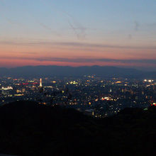 夕暮れ時でした。