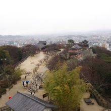 天守閣からの眺め