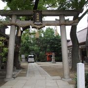 神社らしくない感じのするところでした