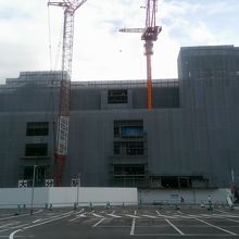 大分駅正面のショッピングビル「アミュプラザ(予定)」