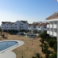 部屋のバルコニーからの眺望