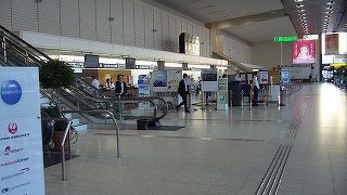 コンパクトにまとまり、効率よい空港