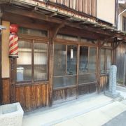 かつての「理容店」を保存！