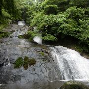 二丈渓谷の滝です