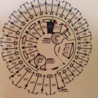 らせん状に客室が配置されています。