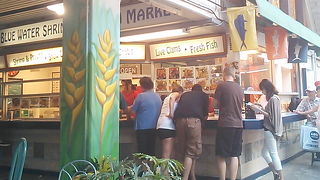 ワイキキでもノースショアのシュリンプをっ♪